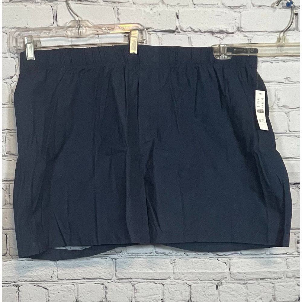 J. Crew Navy Blue Casual Sleep Shorts with Elastic Waistband Comfort Fit XXL